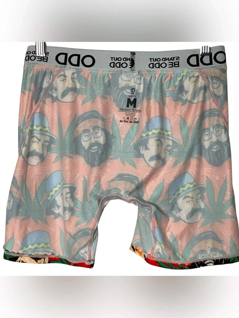 ODD Mens Boxer Briefs Cheech & Chong Size M NWOT Novelty Graphic Streetwear